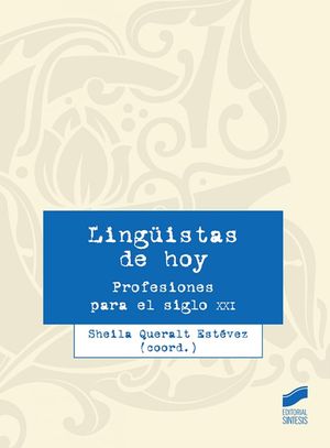 Cubierta del libro Lingüistas de hoy