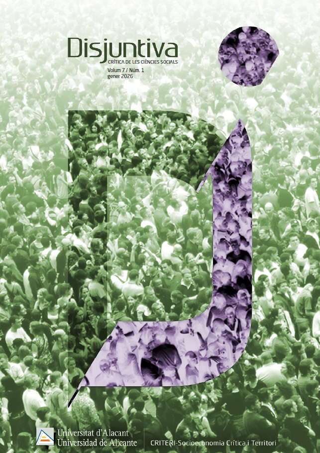 					Veure Vol. 7 No 1 (2026): La ruralitat més enllà de la despoblació: quin és el seu paper en la crisi contemporània
				