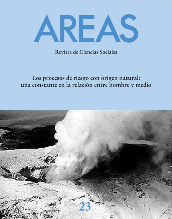 					Ver Núm. 23 (2003): Los procesos de riesgo con origen natural: una constante en la relación entre hombre y medio
				
